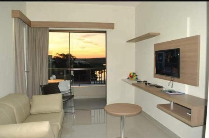 Apart-Hotel Marina Flat Caldas Novas Exteriör bild