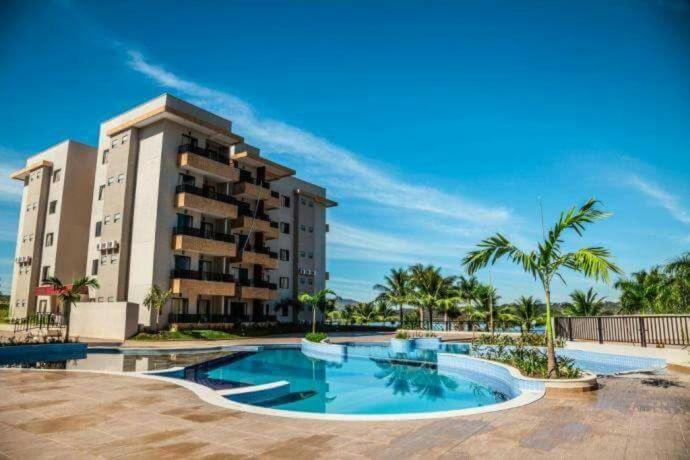 Apart-Hotel Marina Flat Caldas Novas Exteriör bild